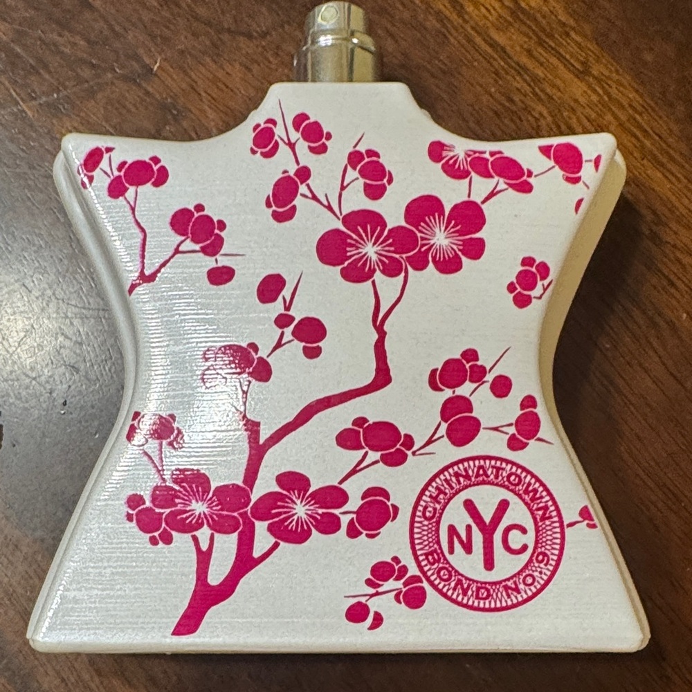 Cherry Blossom Scented Bath Oil - White and Pink used 2 times Big Bottle